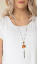 Load image into Gallery viewer, Have Some Common SENSEI Orange Necklace and Earrings

