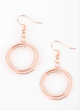 Load image into Gallery viewer, The Gleam Of My Dreams Rose Gold Earrings
