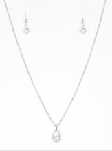 Load image into Gallery viewer, Traditionally Traditional Purple Necklace and Earrings
