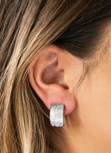 Load image into Gallery viewer, Cirque Du Couture Silver Clip-On Earrings
