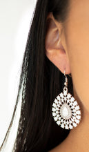 Load image into Gallery viewer, City Chateau White Earrings
