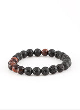 Load image into Gallery viewer, Meditation Brown and Black Urban/Unisex Bracelet
