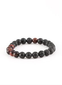 Meditation Brown and Black Urban/Unisex Bracelet