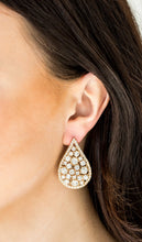 Load image into Gallery viewer, REIGN-Storm Gold and Bling Earrings

