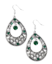 Load image into Gallery viewer, Gotta Get That Glow Green Earrings
