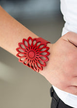 Load image into Gallery viewer, Wildly Wildflower Red Bracelet
