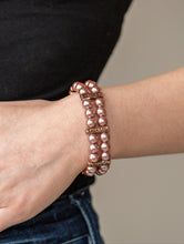 Load image into Gallery viewer, Modern Day Mariner Pearl and Copper Bracelet
