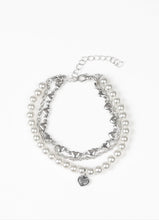 Load image into Gallery viewer, Love Like You Mean It White Pearl Bracelet
