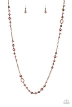 Load image into Gallery viewer, Make An Appearance Copper Necklace and Earrings
