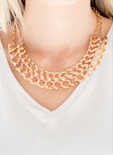 Load image into Gallery viewer, Street Meet and Greet Gold Necklace and Earrings
