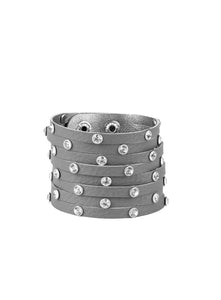 Sass Squad Silver Urban Wrap Bracelet