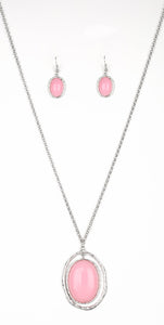 Harbor Harmony Pink Necklace and Earrings