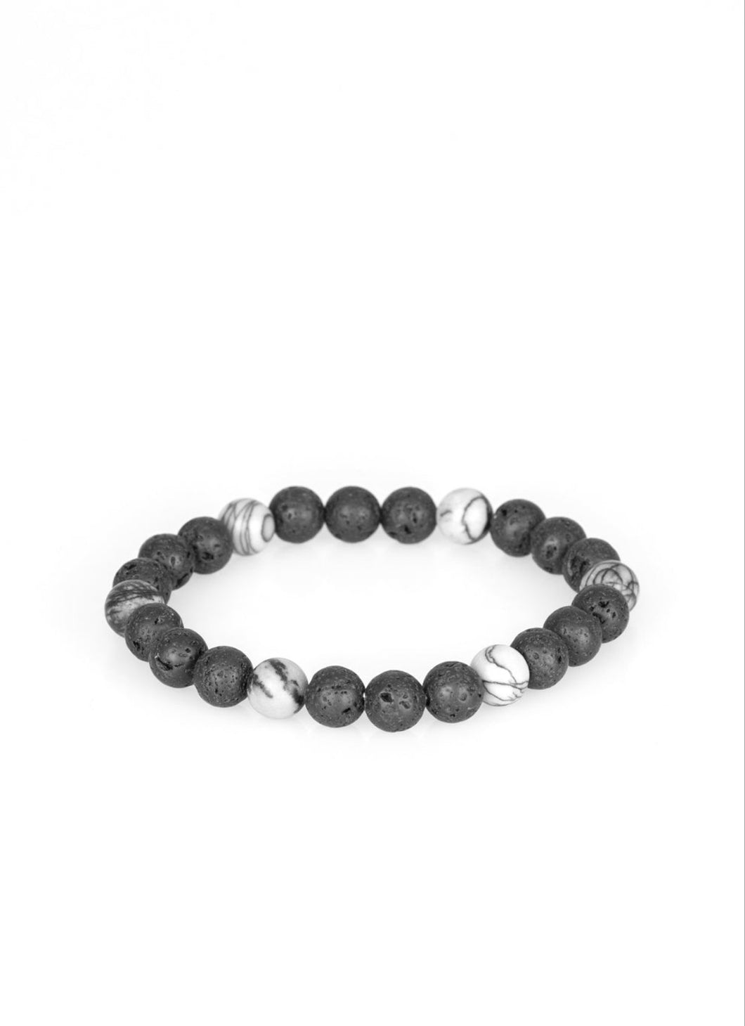 All Zen Black and White Urban/Unisex Bracelet