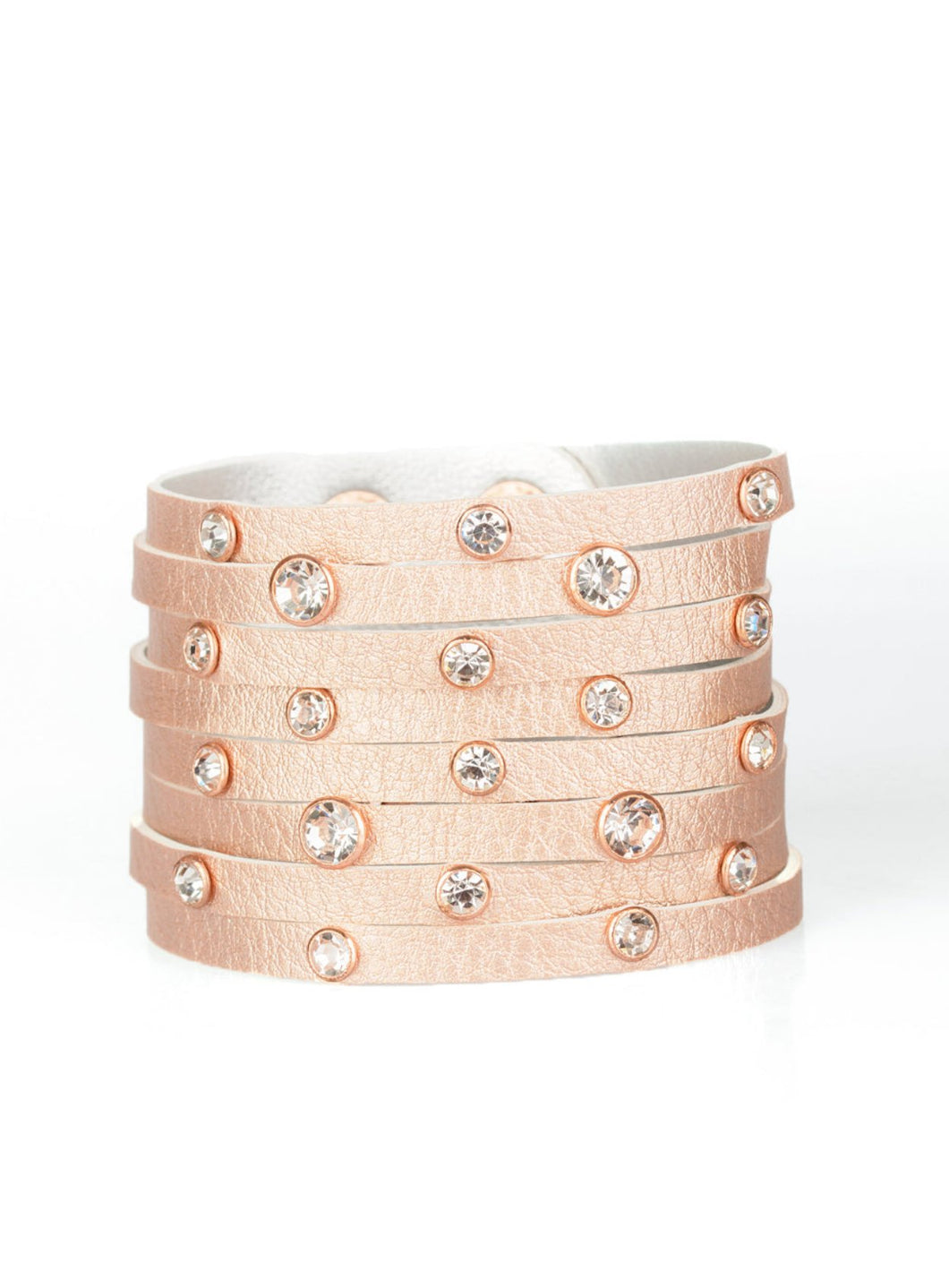 Go-Getter Glamorous Copper Urban Wrap Bracelet