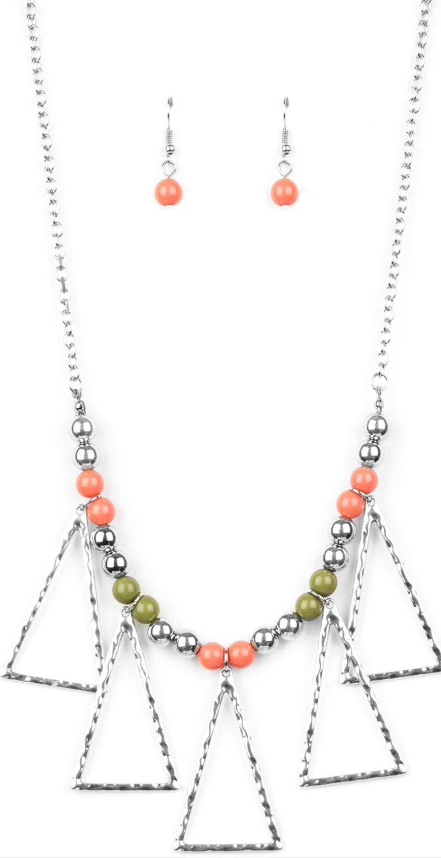Terra Nouveau Multicolored Necklace and Earrings