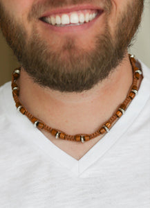 WOOD You Believe It? Brown Urban/Unisex Necklace