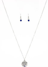 Load image into Gallery viewer, American Girl Blue Necklace and Earrings
