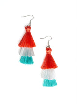 Load image into Gallery viewer, Hold On To Your Tassel! Multicolor Earrings
