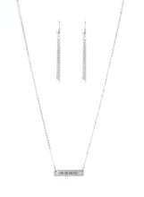 Load image into Gallery viewer, &quot;Love One Another&quot; Necklace and Earrings
