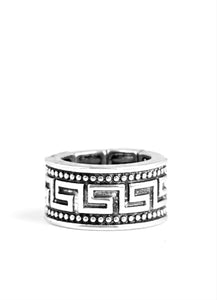 Tycoon Tribe Men's/Unisex Silver Ring