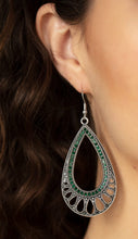 Load image into Gallery viewer, Royal Finesse Green Earrings
