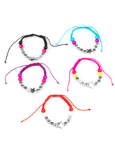 Load image into Gallery viewer, Assorted Colors &quot;Girl PWR&quot; Kids Bracelets (Set of 5)
