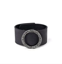 Load image into Gallery viewer, Ring Them In Black and Hematite Wrap Bracelet
