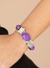 Load image into Gallery viewer, Abstract Appeal Purple Bracelet
