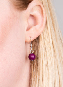 Endless Effervescence Purple Necklace and Earrings