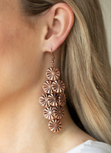 Load image into Gallery viewer, Star Spangled Shine Copper Earrings

