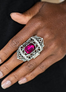 Undefinable Dazzle Pink Ring