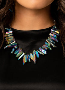 "Magnetic" Necklace and Earrings