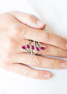 Majestic Marvel Hot Pink Ring