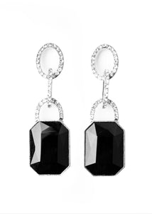Superstar Status Black Earrings (2020 Convention Exclusive)