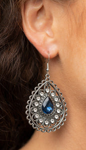 Eat, Drink, and BEAM Merry Blue Earrings