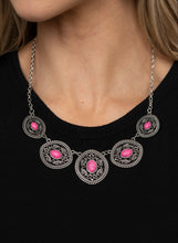 Load image into Gallery viewer, &quot;Alter ECO&quot; Pink Necklace and Earrings
