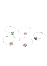Load image into Gallery viewer, Assorted Colors Kids Floral Cuff Bracelets (Set of 5)
