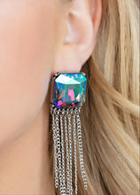 Load image into Gallery viewer, &quot;Supernova Novelty&quot; Oil Slick Earrings.
