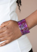 Load image into Gallery viewer, Cosmic Couture Purple Bracelet
