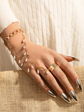 Load image into Gallery viewer, Pearl Drops Mitten (Bracelet/Ring Combination)
