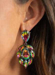 Galactic Go-Getter Multicolor Oil Spill Earrings (Life of the Party February 2022)