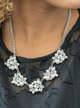 Load image into Gallery viewer, HEIRESS of Them All Pearl and Bling Necklace and Earrings
