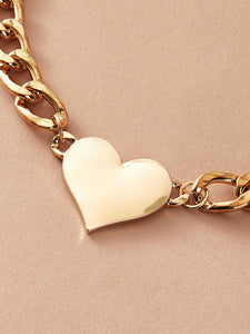 Heart Me Necklace and Bracelet Set