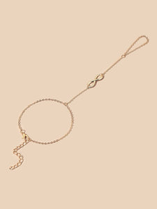 Infinity Gold Mitten (Bracelet/Ring Combination)