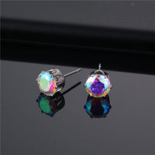 Load image into Gallery viewer, Oil Drops Stud Earrings

