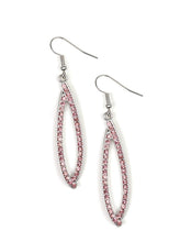 Load image into Gallery viewer, Treasure Trove Trinket Pink Bling Earrings
