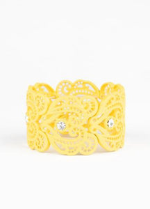 Vintage Romance Yellow Bracelet