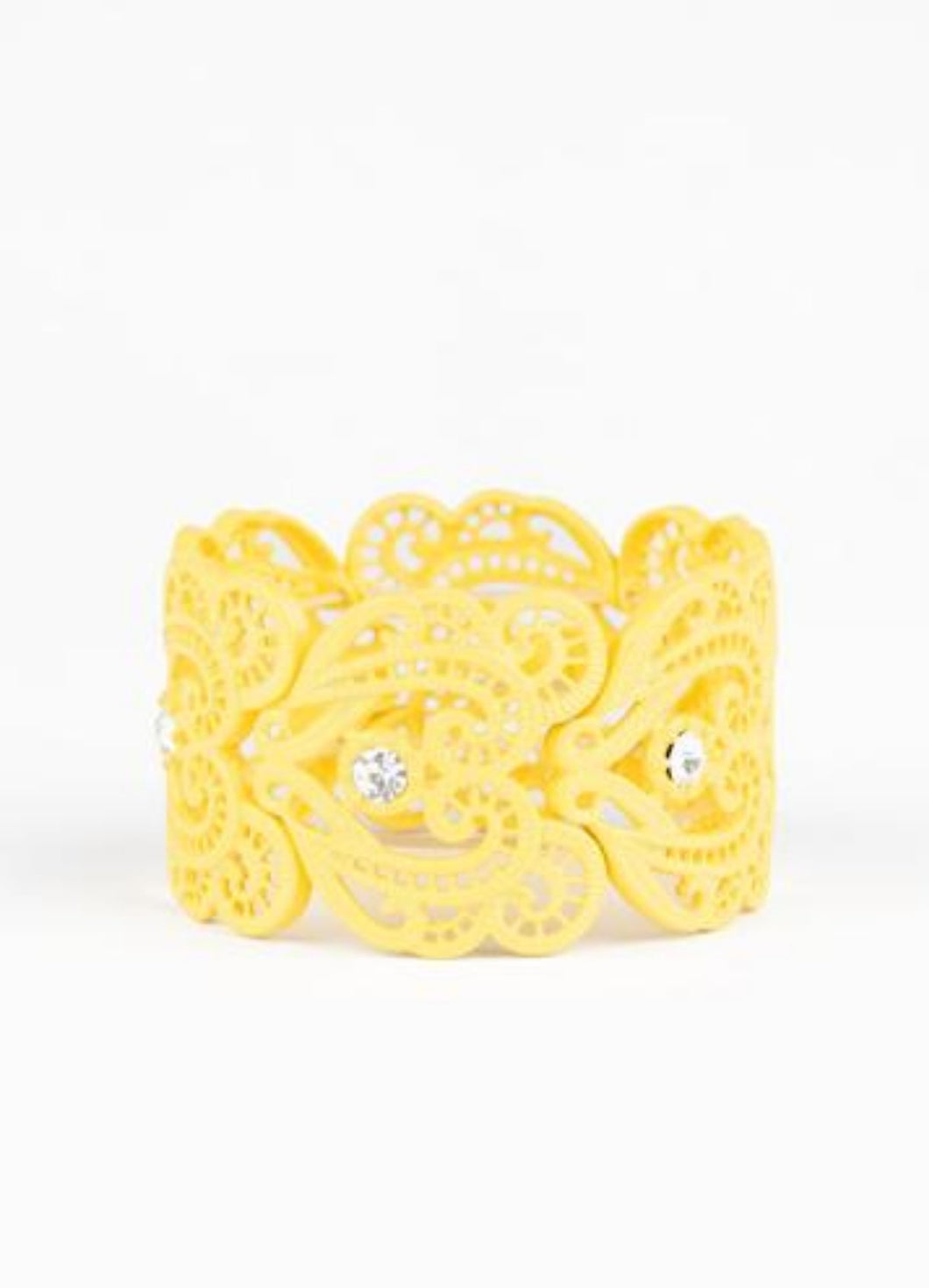 Vintage Romance Yellow Bracelet