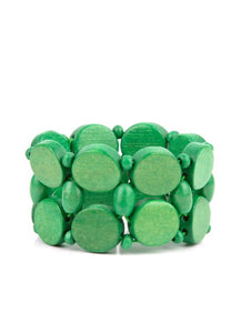 Beach Bravado Green Bracelet