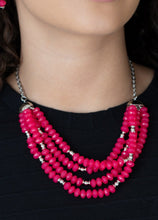 Load image into Gallery viewer, &quot;Best POSH-ible Taste&quot; Pink Necklace and Earrings

